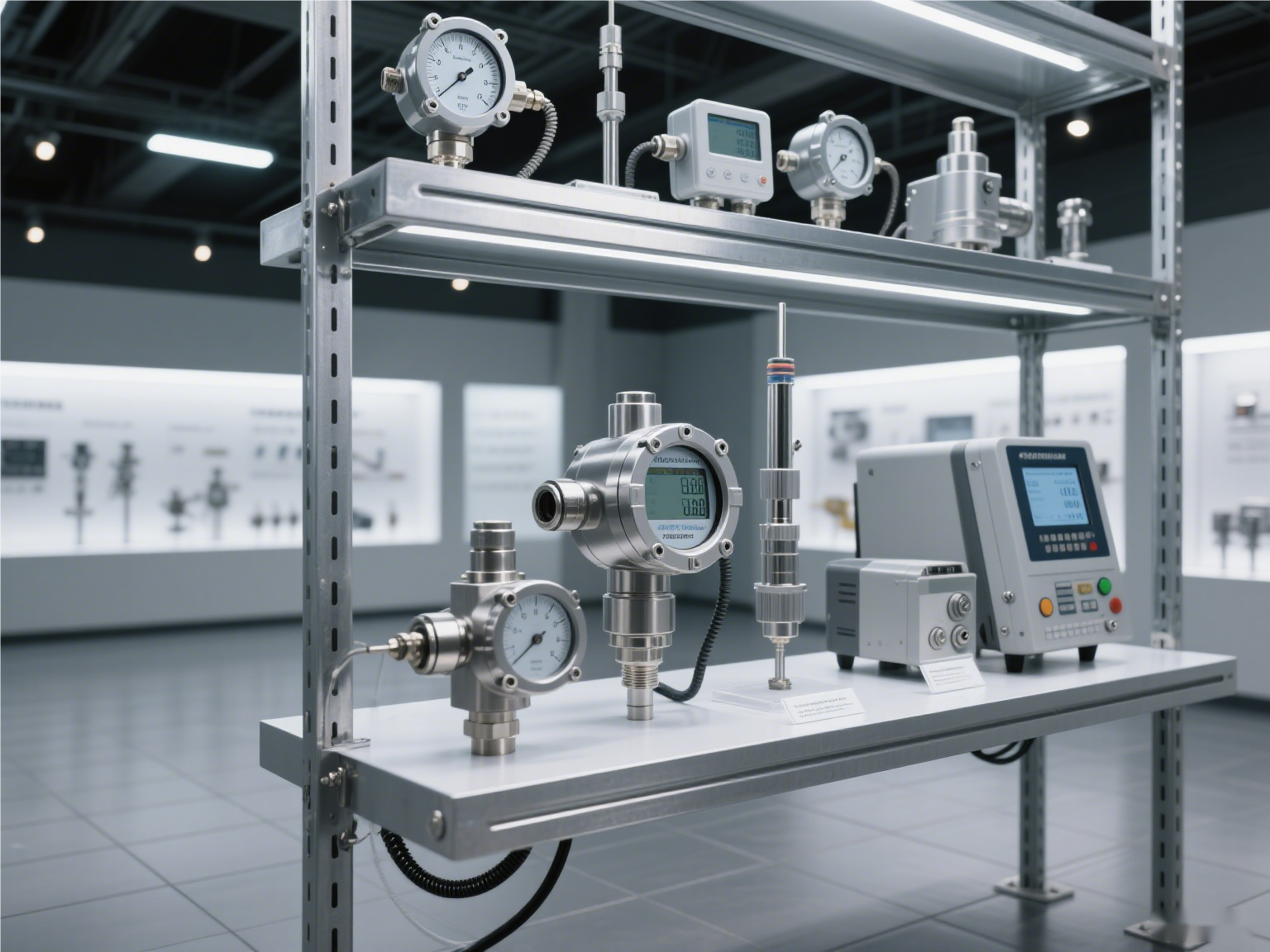 工業(yè)自動(dòng)化控制設(shè)備展示